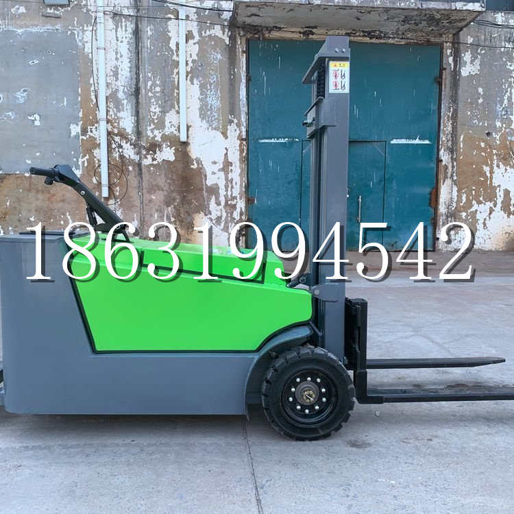 松北区小型电动叉车1吨2吨步行站驾式电瓶堆高充电装卸车液压升降车铲车